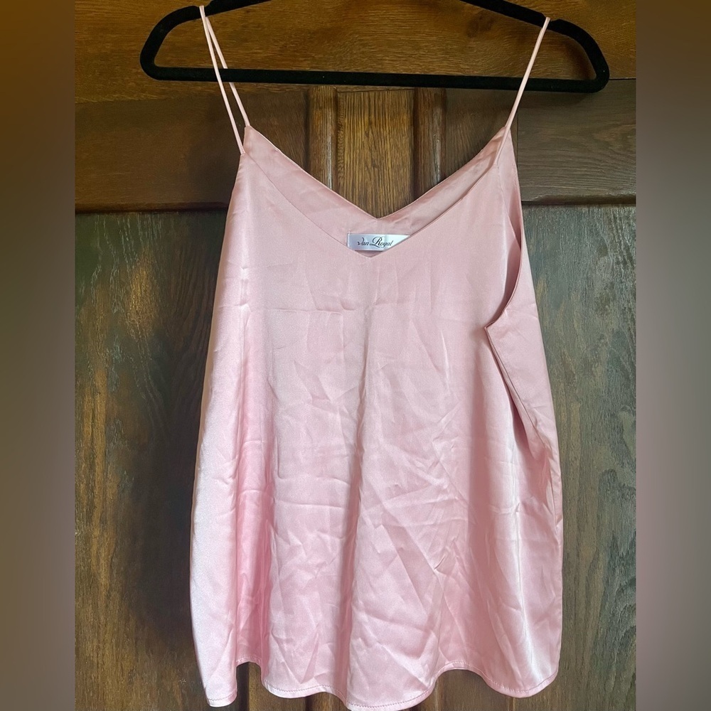Silky Pink Camisole